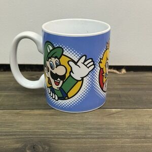 Super Mario‎ Bros Coffee Mug Frankford Candy 2022 Mario, Luigi & Peach Nintendo
